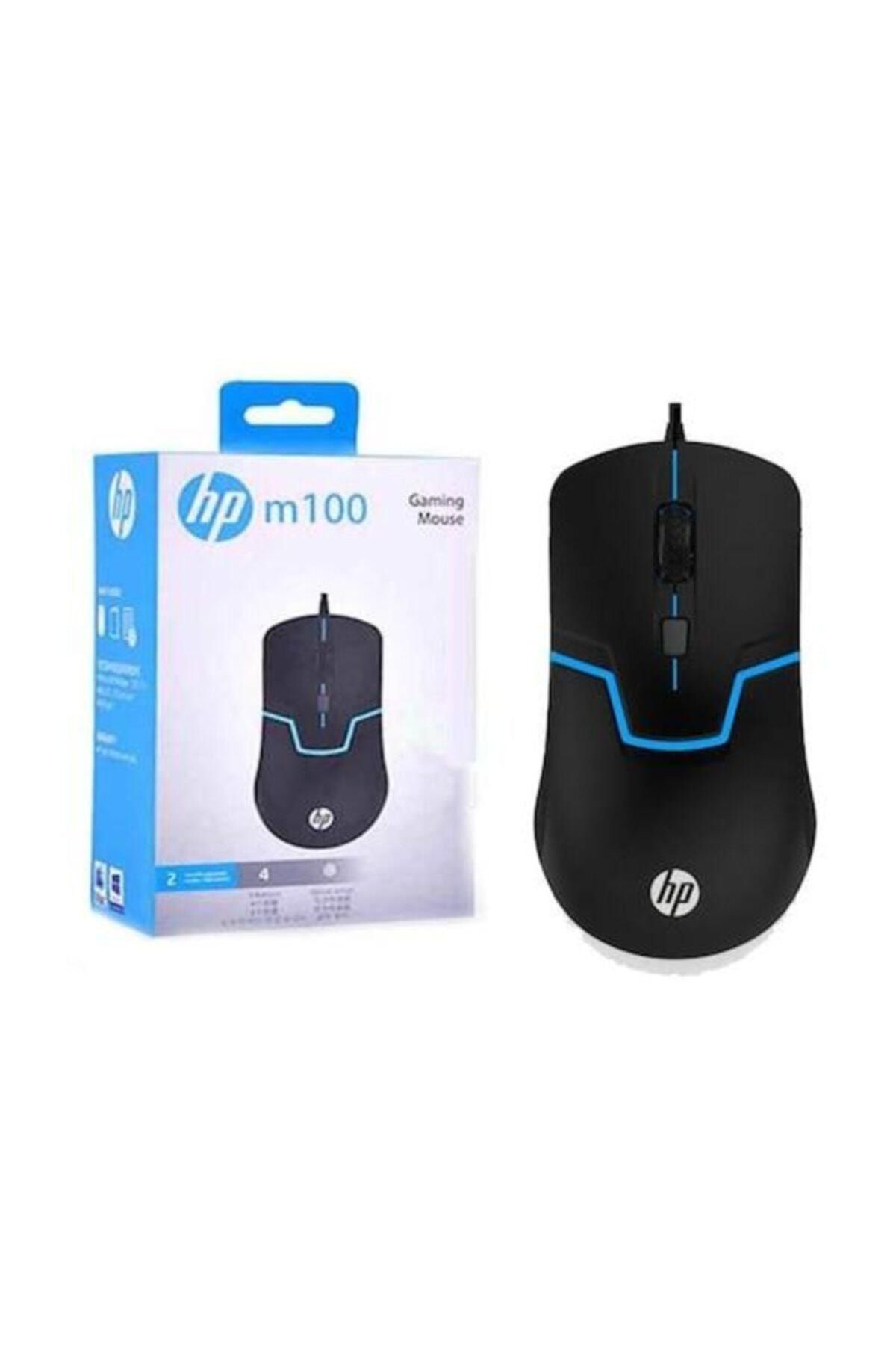 HavuzElektronik Hp M100 Işıklı Mouse Kablolu Gaming Oyuncu Gamer Dpi Usb Giriş