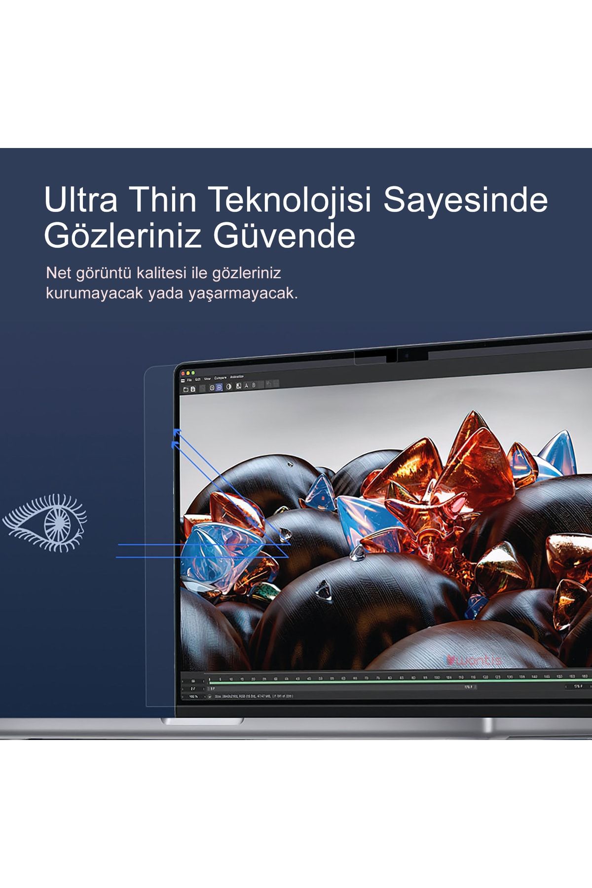 Wontis Hp Pavilion Gaming 15-dk2060nt (54t16ea) 15.6 Inç Notebook Premium Ekran Koruyucu Nano Cam