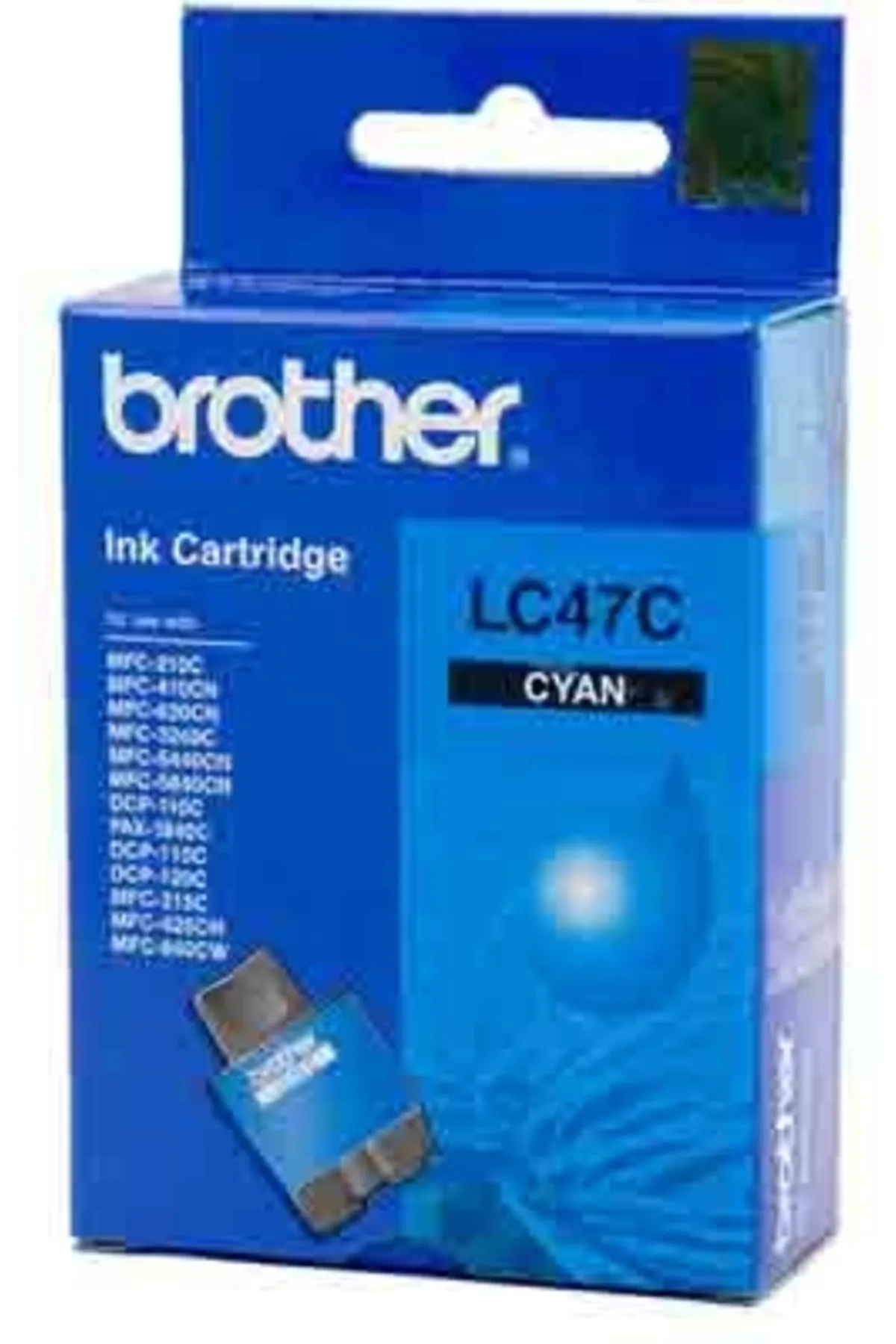 Brother HPZR Brother LC47-LC900 Mavi Kartuş