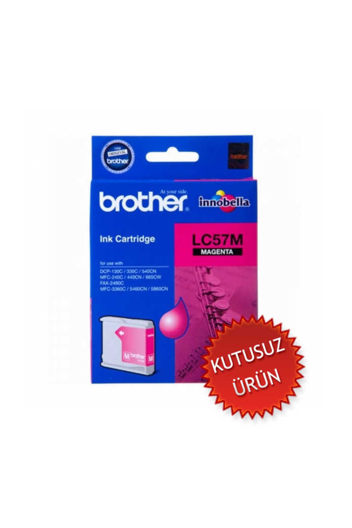 Brother HPZR Brother LC51M Kırmızı Kartuş