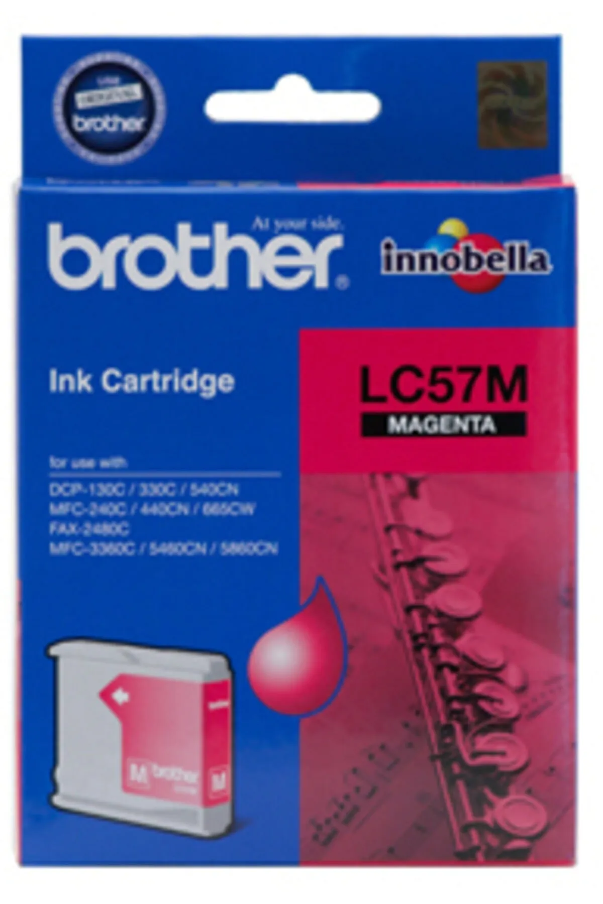 Brother HPZR Brother LC57M-LC1000 Uyumlu Kırmızı Kartuş