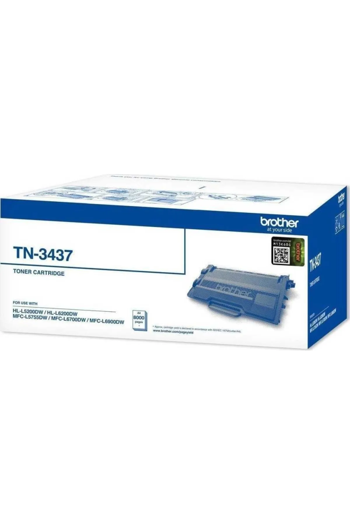 Brother HPZR Brother TN-3437 Muadil Toner