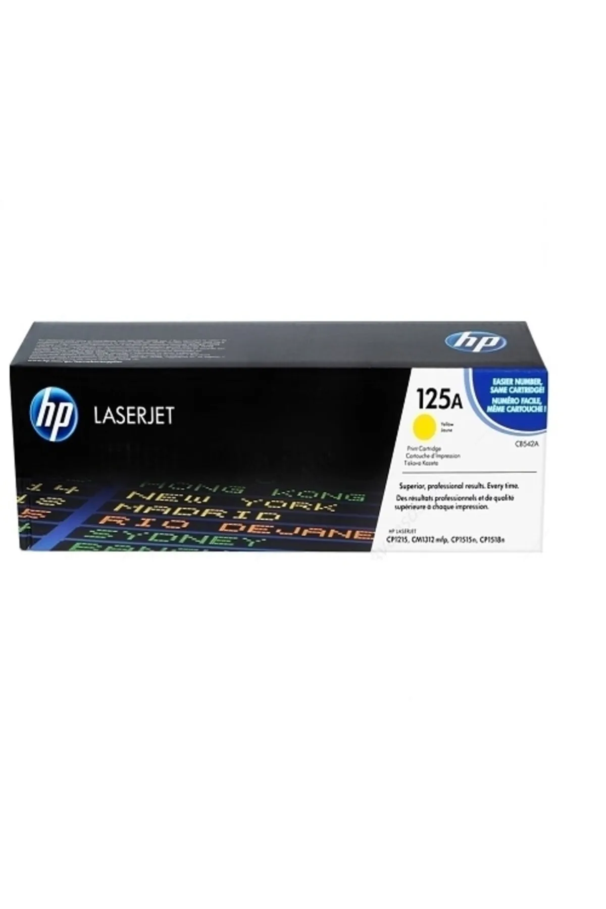 HP HPZR Hp 125A-CB542A Sarı Toner