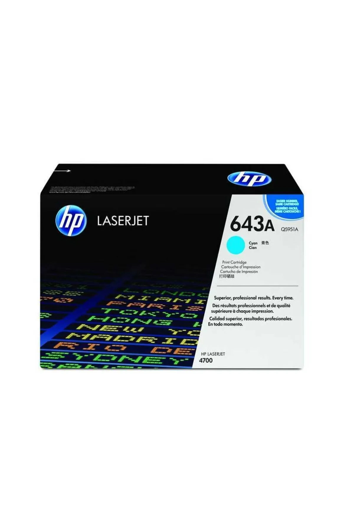 HP HPZR Hp 643A-Q5951A Muadil Mavi Toner