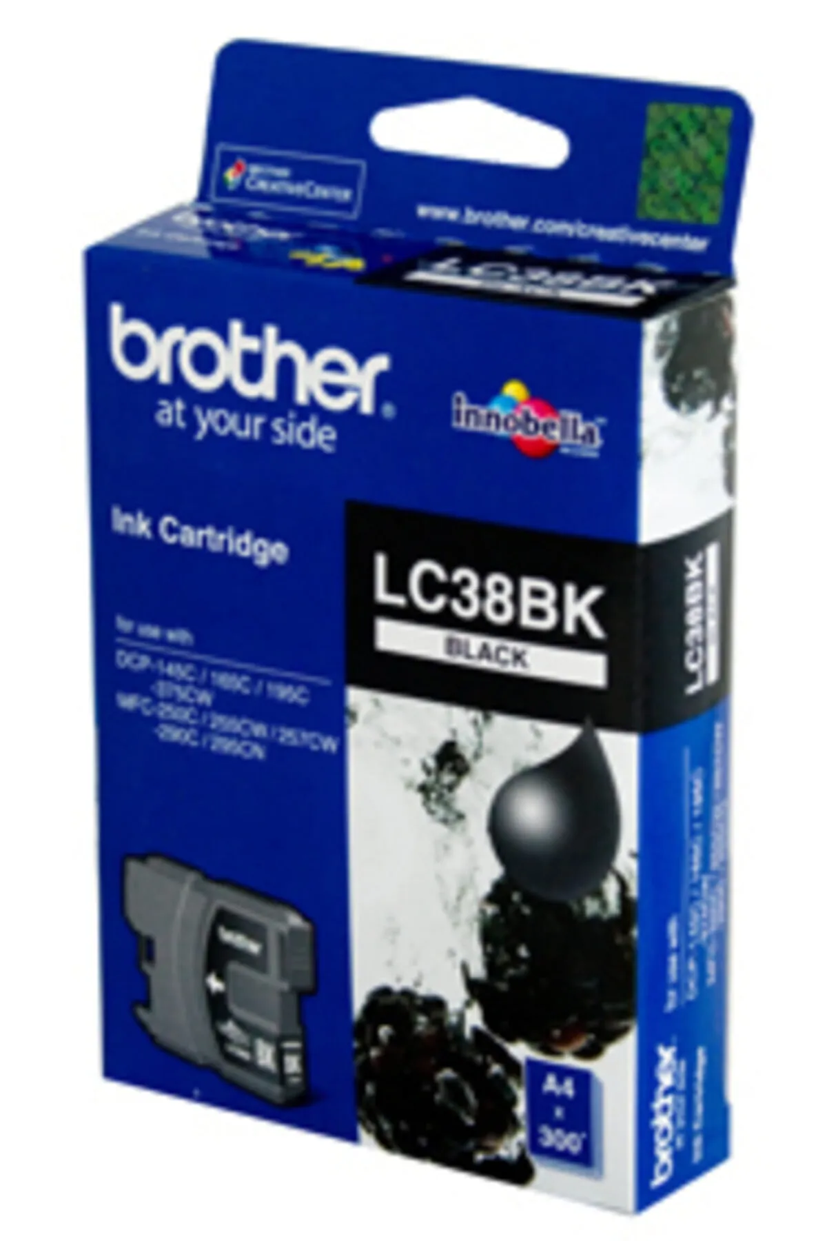 Brother HPZR  Uyumlu LC38-LC980 Siyah Kartuş