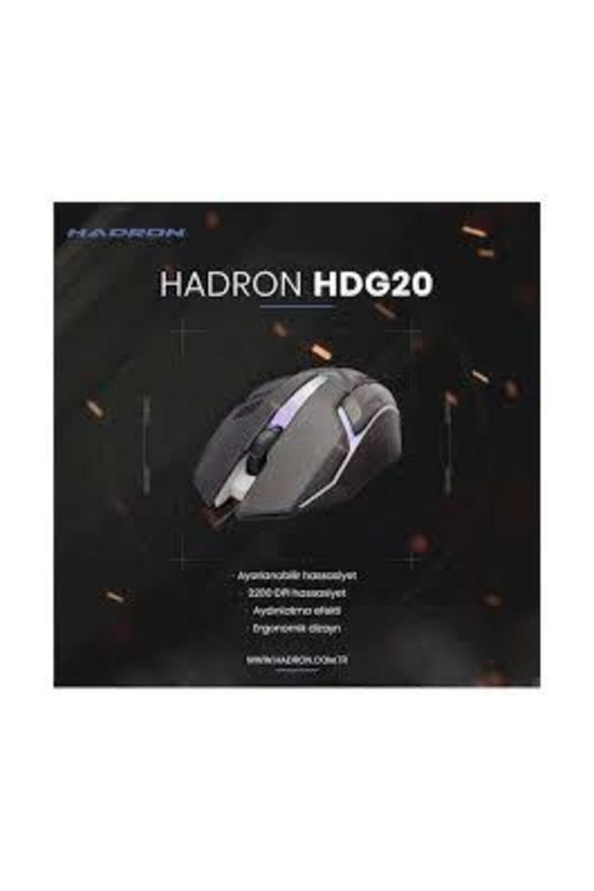 Hadron Hrg20 Mouse Kablolu Oyun Usb Ledli 1600 Dpı