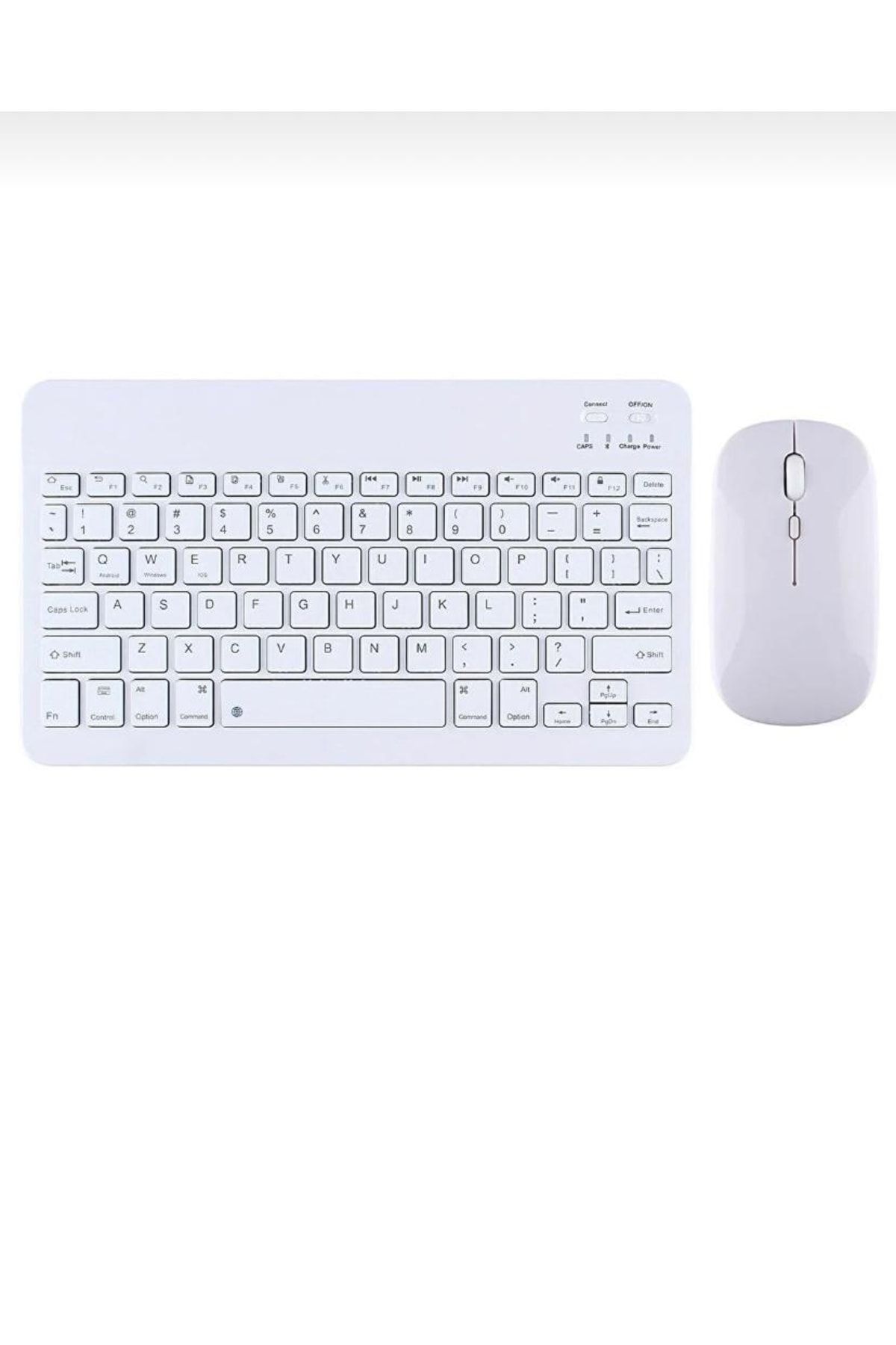 Alfa MEC Huawei Matepad T 10s 10.1 Inç Uyumlu Kablosuz Bluetooth Klavye Mouse+set