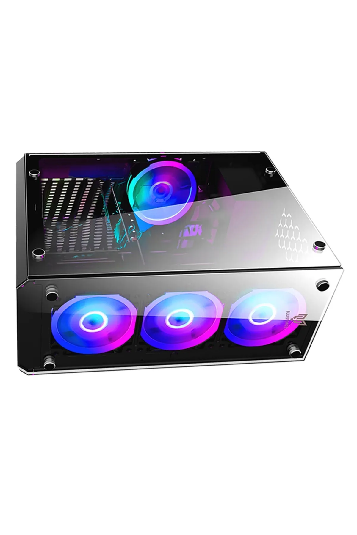 Blueforce Hunter 4*rgb Fanlı Atx-mini Atx Itx Mid Tower Gaming Oyuncu Kasa