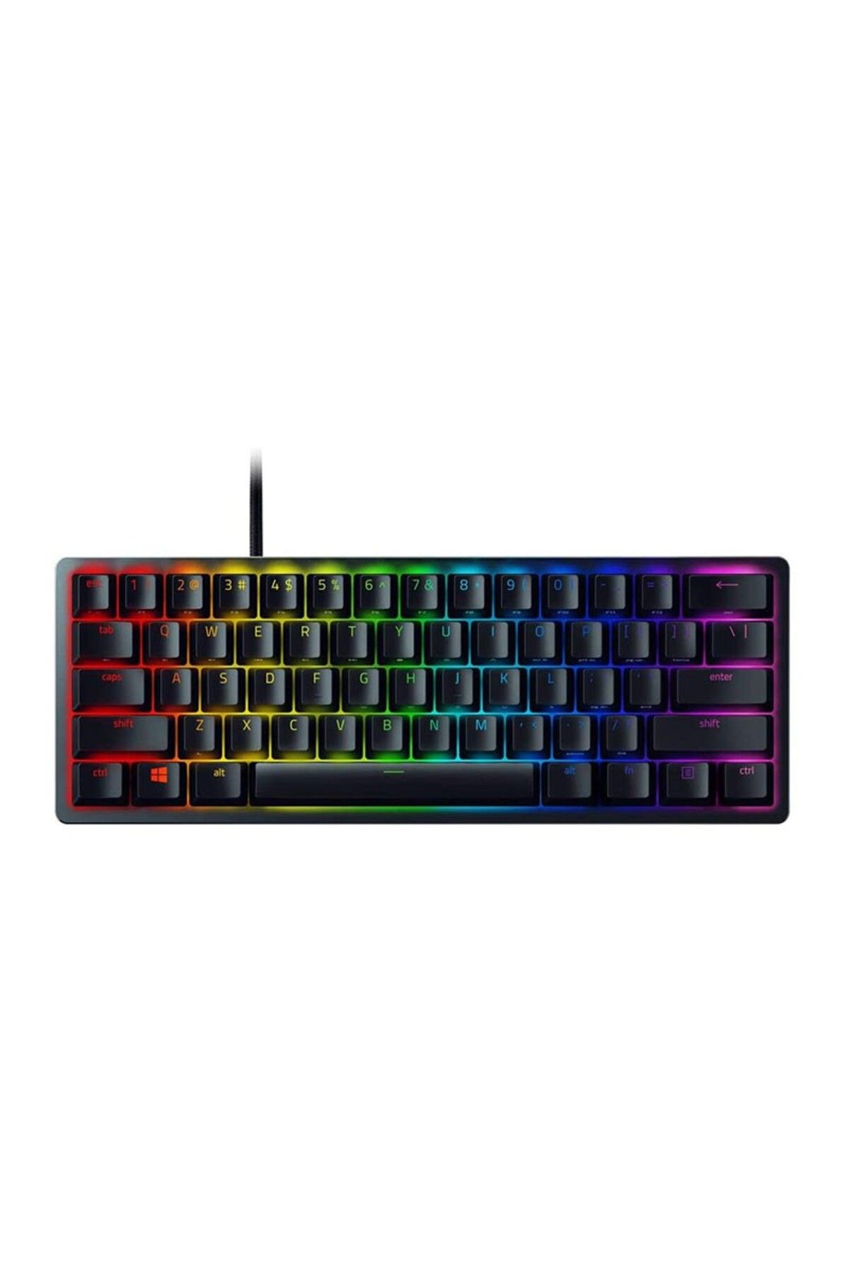 Razer Huntsman Mini Purple Switch İngilizce Mekanik Rgb Oyuncu Klavyesi