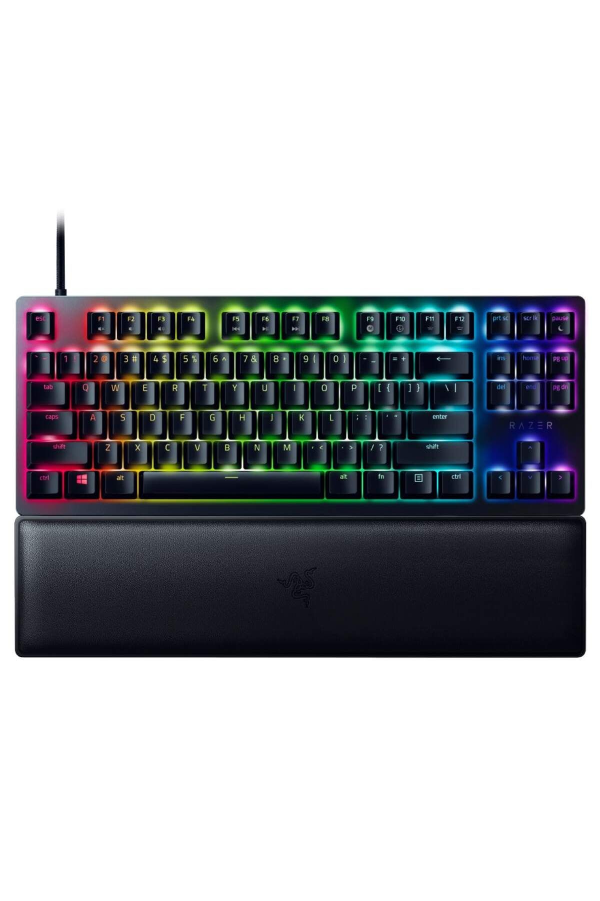 Razer Huntsman V2 TKL Optical Purple Switch RGB Mekanik Gaming Klavye