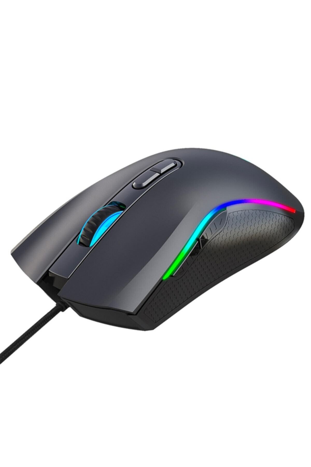 Ally Mobile Hxsj A869 7200dpı Ayarlanabilir Rgb Işık Gaming Oyuncu Mouse Siyah