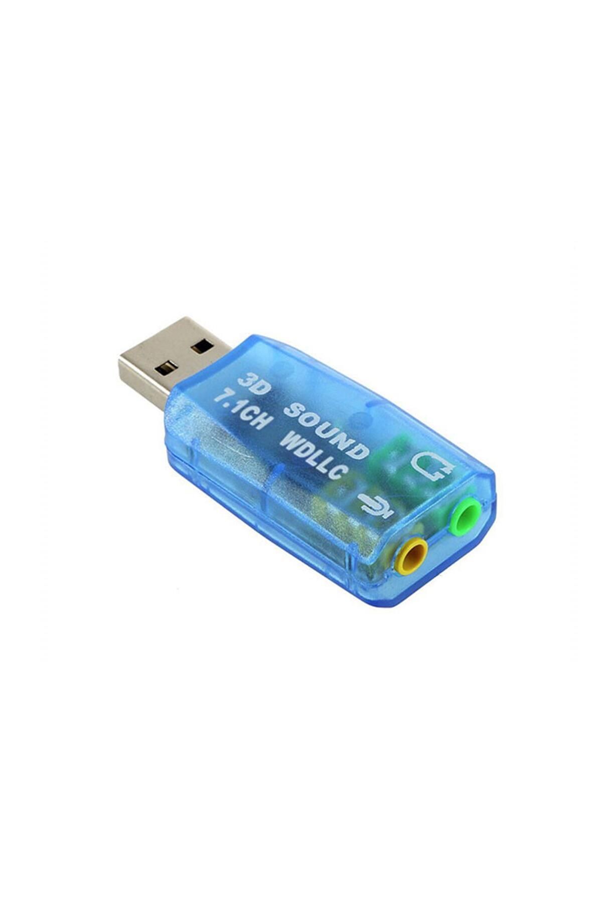 Hytech HY-U705 Usb 2.0 Ses Kartı 5.1 ch Ses Kartı