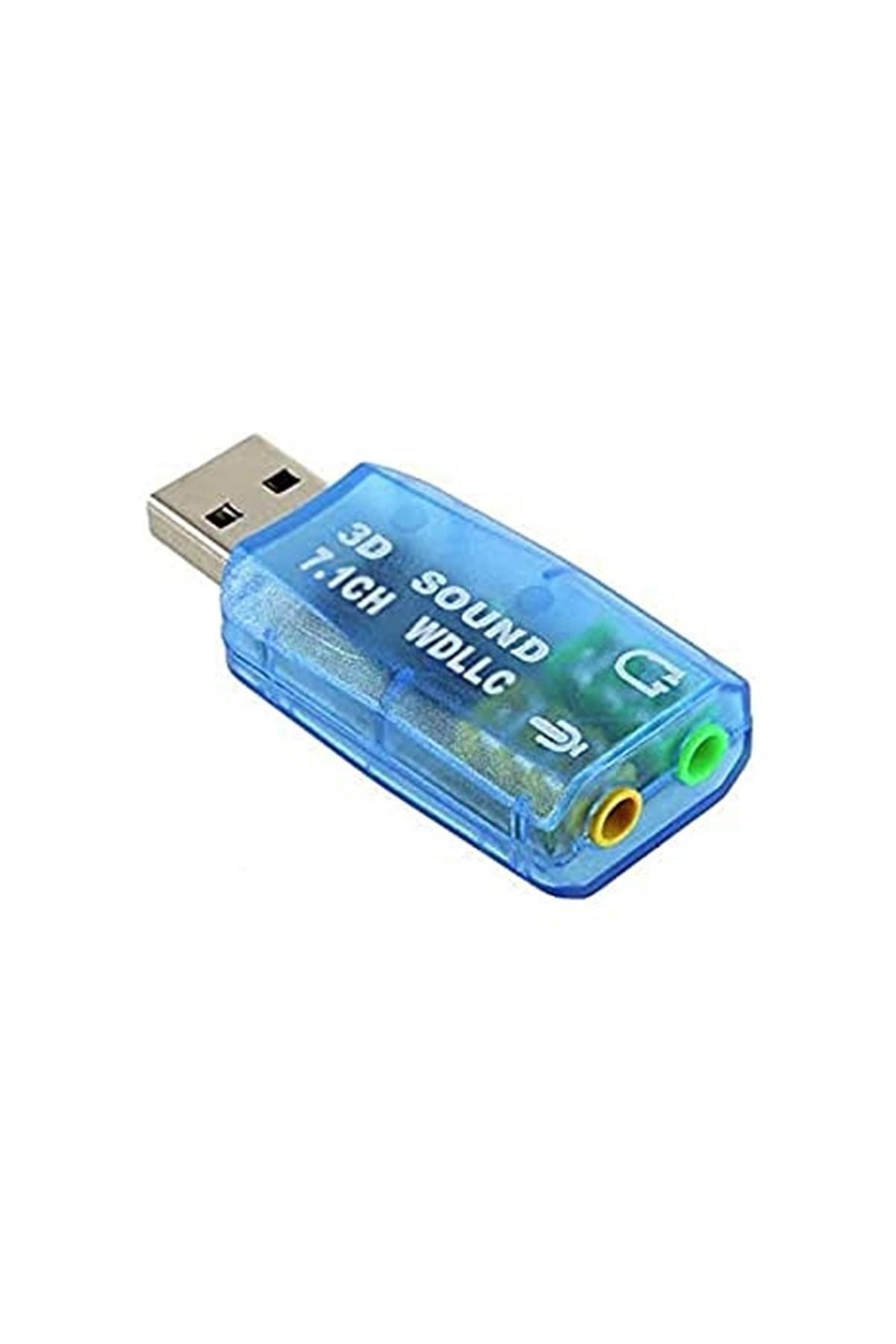 Genel Markalar Hy-u705 Usb 2.0 Ses Kartı 5.1 Ch