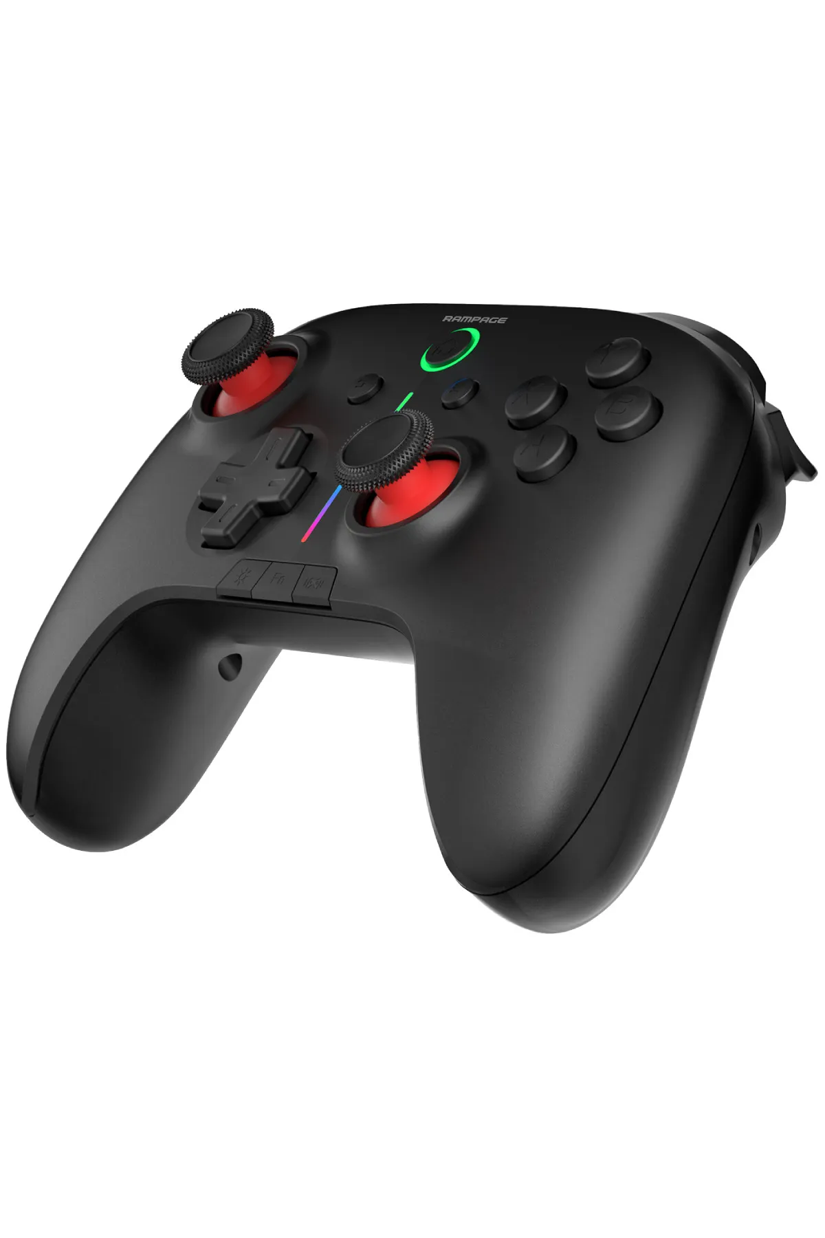 Rampage Hydra PC Kablosuz Oyuncu Joypad RGB Gamepad Bluetooth +  2.4 GHz