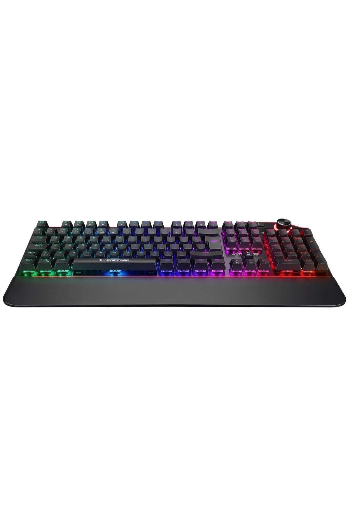 Rampage Hydra R6 Full Color Rgb Led Gaming Pro Blue Switch Alminy