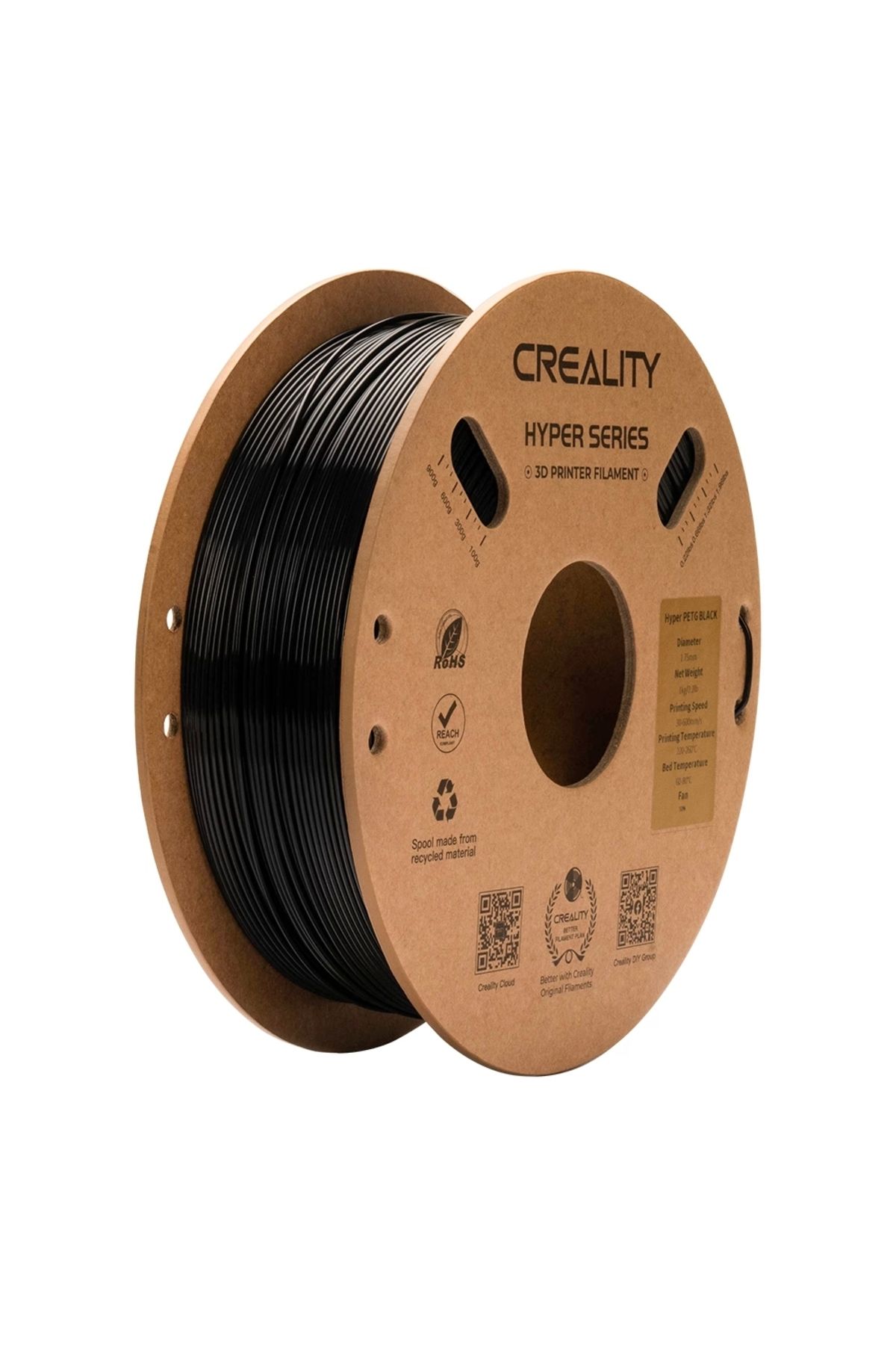 Creality Hyper Petg Filament Siyah