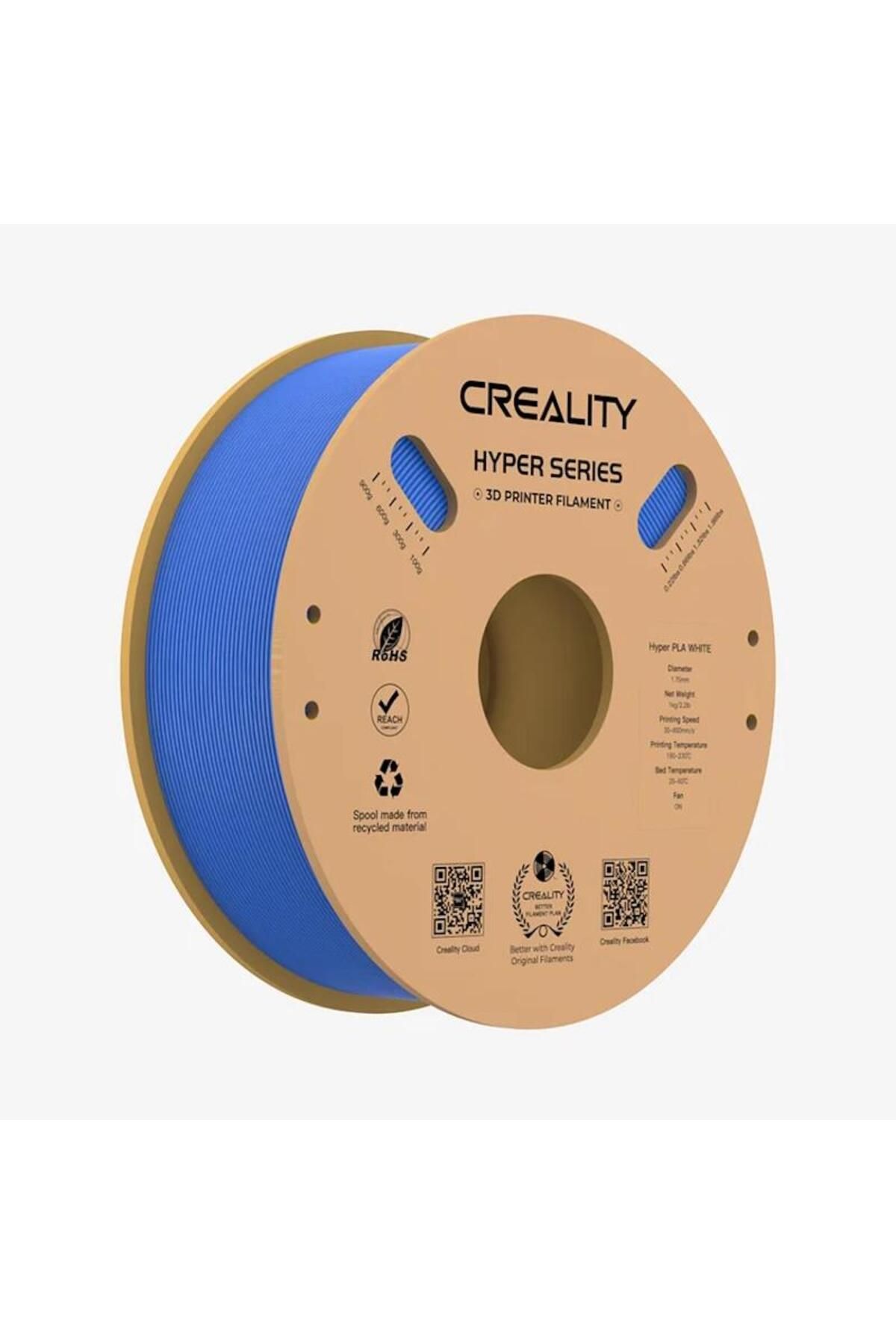 Creality Hyper PLA  Filament 1.75mm 1000gr - Mavi