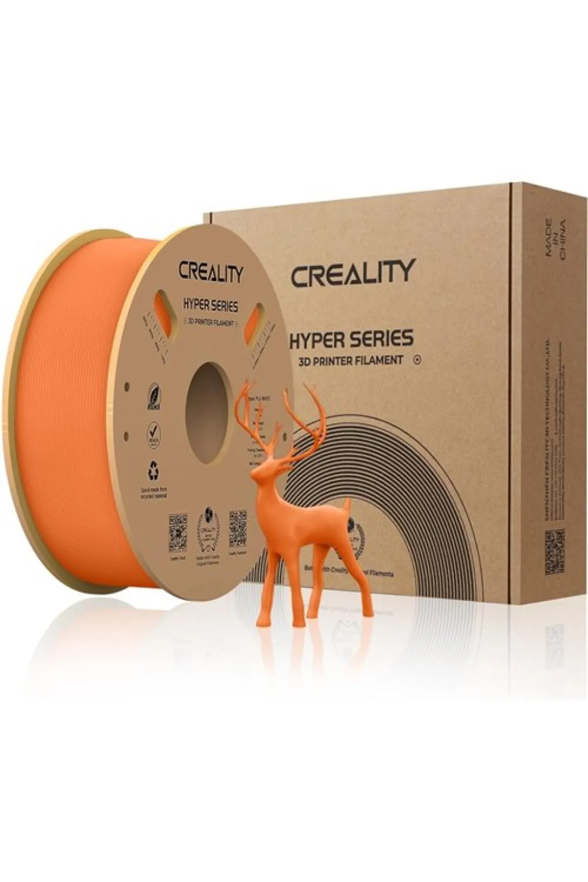 Creality Hyper Pla Filament Turuncu 1.75mm 1kg