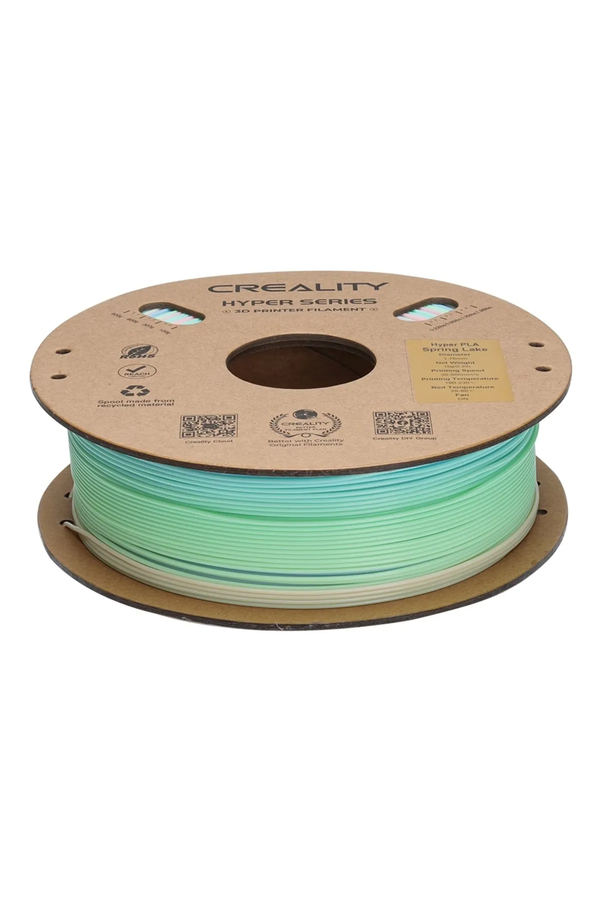 Creality Hyper Pla Spring Lake Rainbow Filament