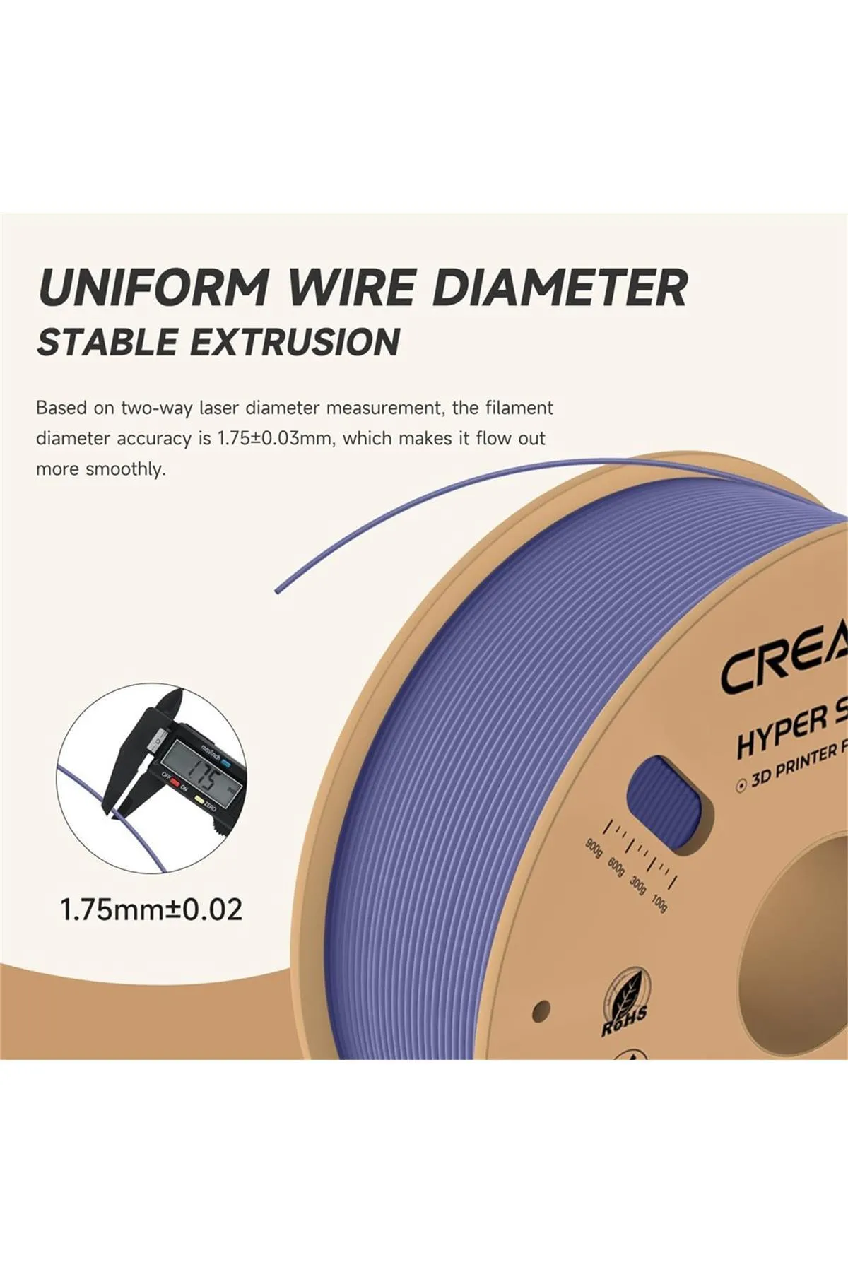 Creality Hyper Pla Very Peri Filament 1.75mm 1kg