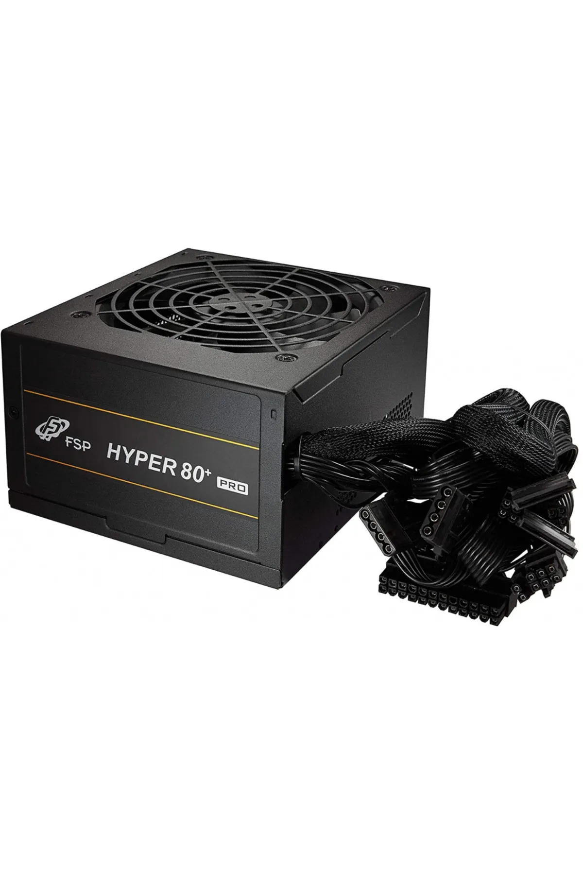 FSP HYPER PRO, H3-650, 650W, AKTIF PFC, 80+ Bronze, GAMING, ATX, Power Supply (PSU)