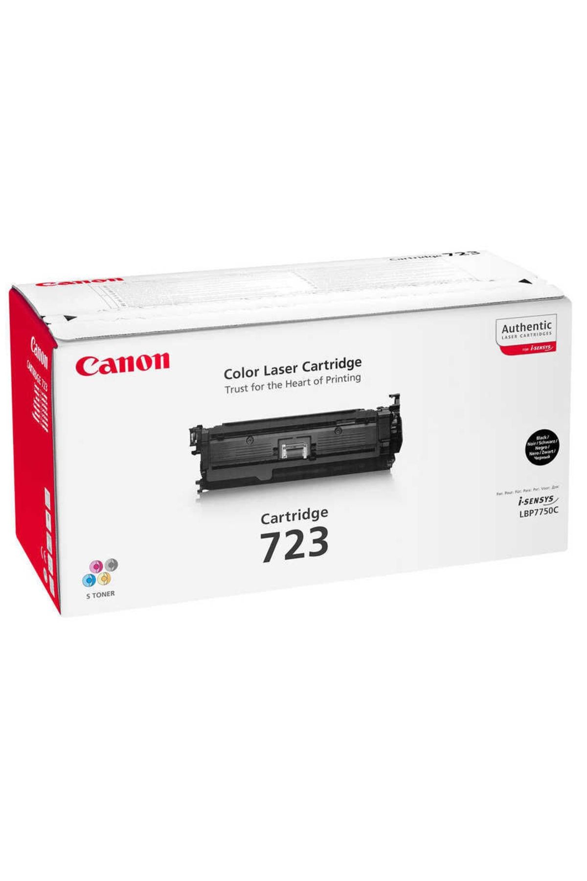 Canon I-sensys Lbp-7750 Orjinal Siyah Fotokopi Toneri Crg-732