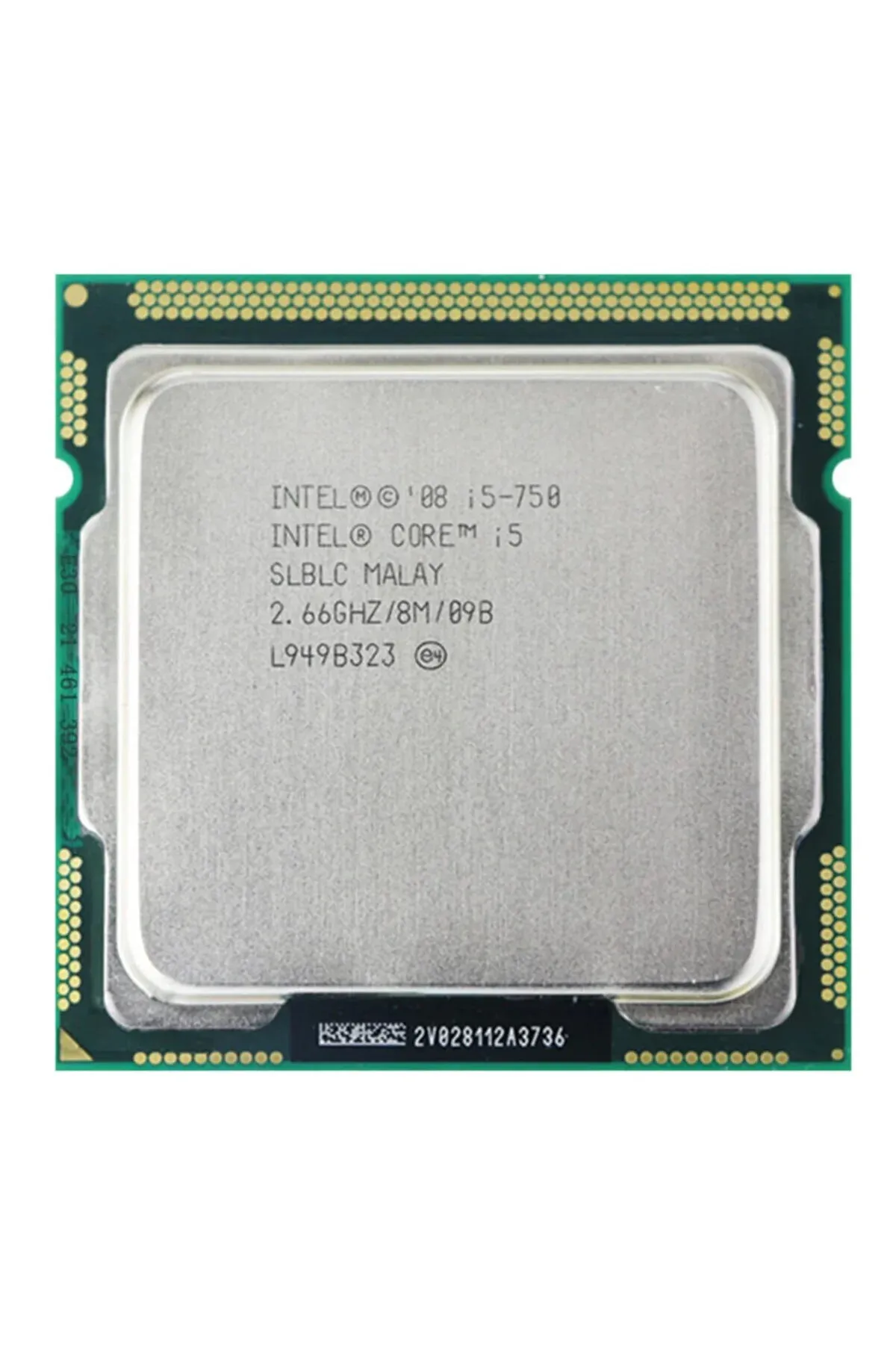 inteI I5 750 2.66ghz 8mb 4 Çekirdek 1156p 1.gen Fansız Tray Işlemci