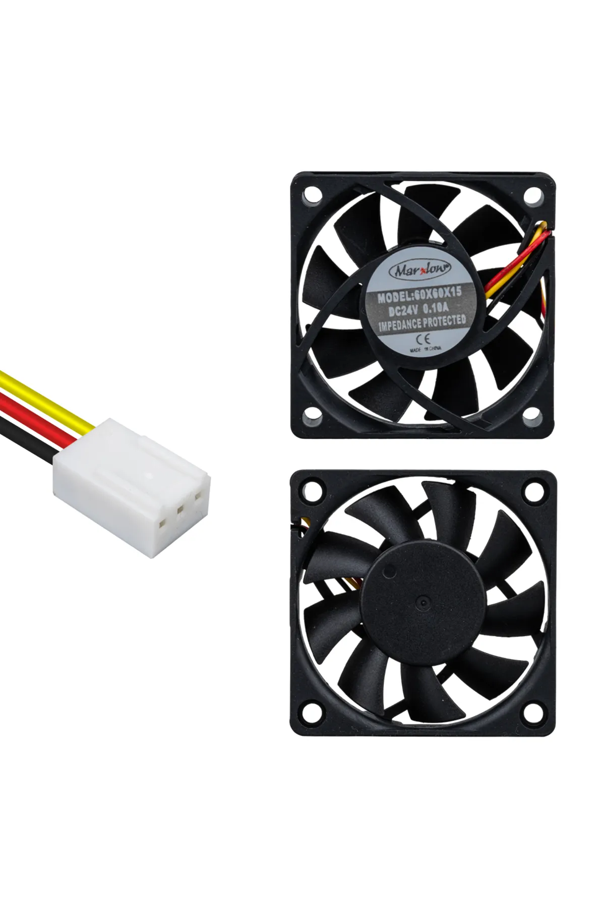 Ziya Dijital IC-216A FIRÇASIZ DC FAN 60X60X15MM 24 VOLT 3 PİN (MARXLOW)