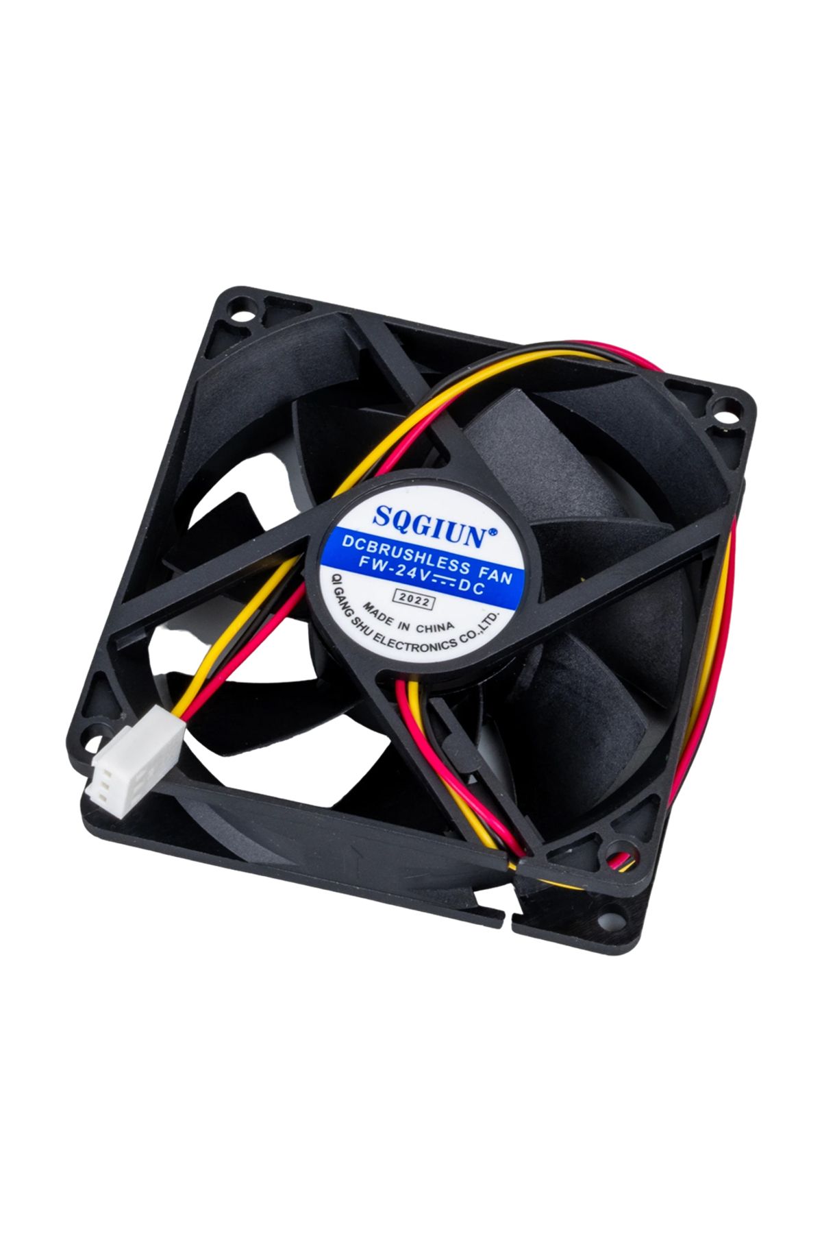 MWIS IC-216A FIRÇASIZ DC FAN 80X80X25MM 24 VOLT 3 PİN (4767) - MWS2226-4042