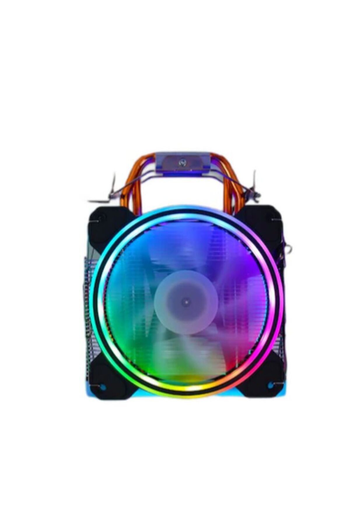 Zoko Ice-5 2x12cm Auto Rainbow Fanlı Rgb Led Board Kule İşlemci Fan