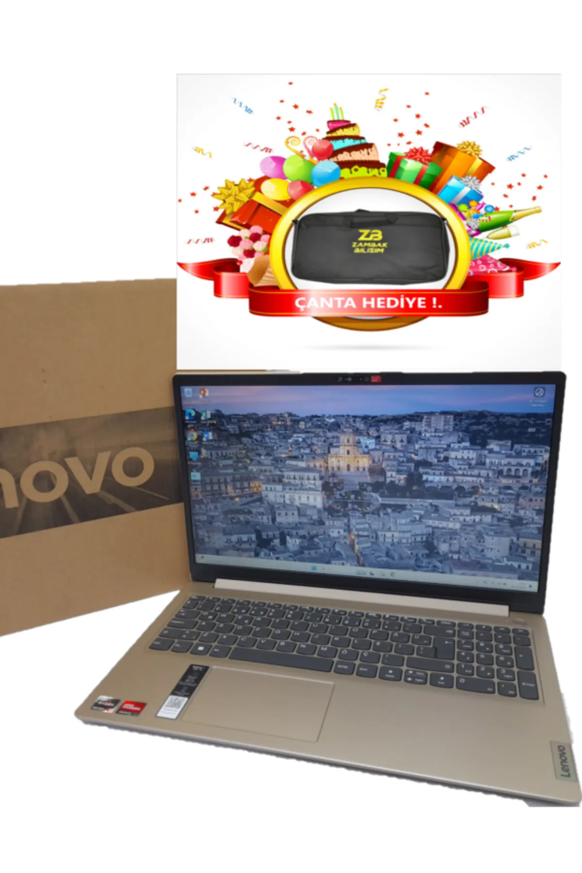 Lenovo Ideapad 1 15alc7 | Sıfır | Amd Ryzen 5 5500u | 16 Gb Ram | 256 Gb Nvme | Radeon Graphıcs | 15.6" |