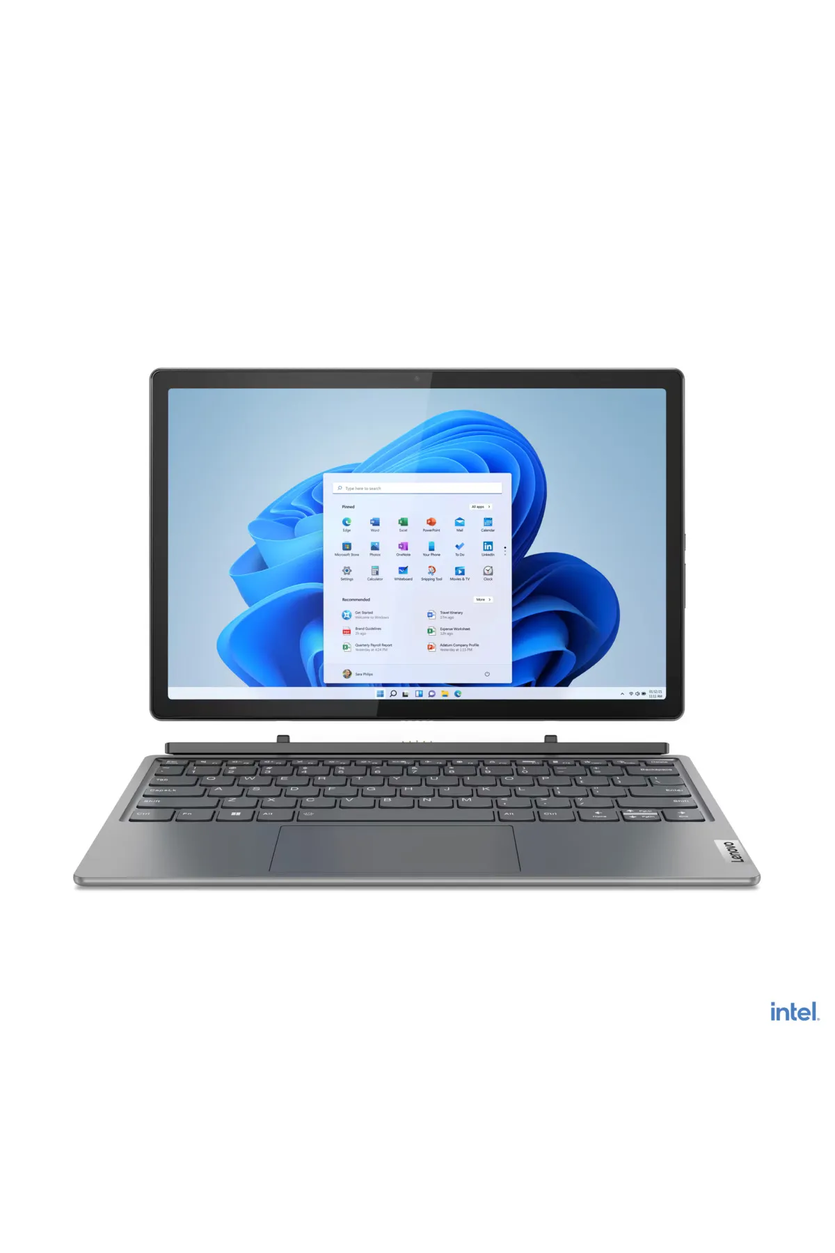 Lenovo IdeaPad Duet 5 12IRU8 i7-1355U 16GB 512GB SSD 12.4" 2.5K Freedos Taşınabilir Bilgisayar 83B30048TX