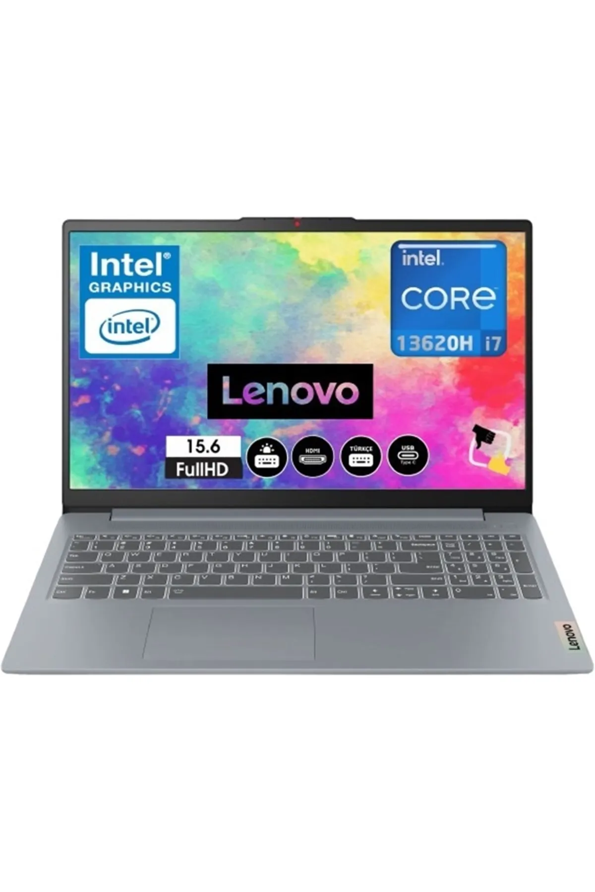 Lenovo Ideapad Slim 3 Intel Core I7-13620H 16GB 1TB SSD W11P 15.6"Bilgisayar CsrTech Çantalı