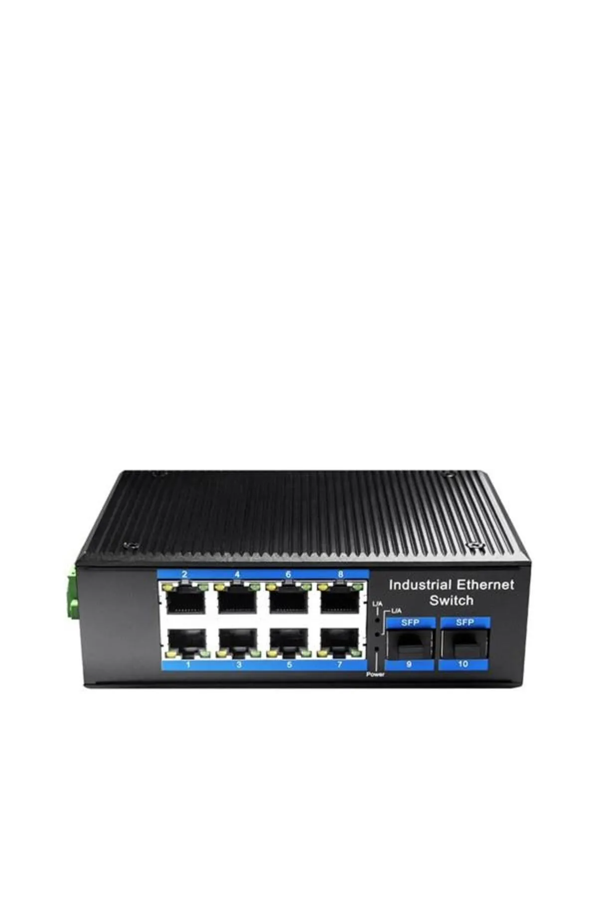 cudy Ig1008s2p 8 Port Gigabit 2-sfp 240w Full Poe Endüstriyel Yönetilemez Switch