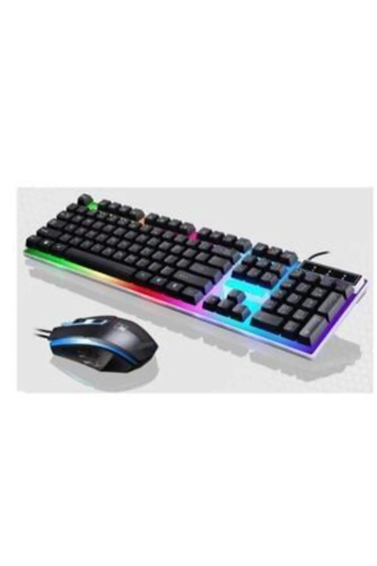 SNEXPRES Işıklı Klavye Oyuncu Klavye Mouse Set