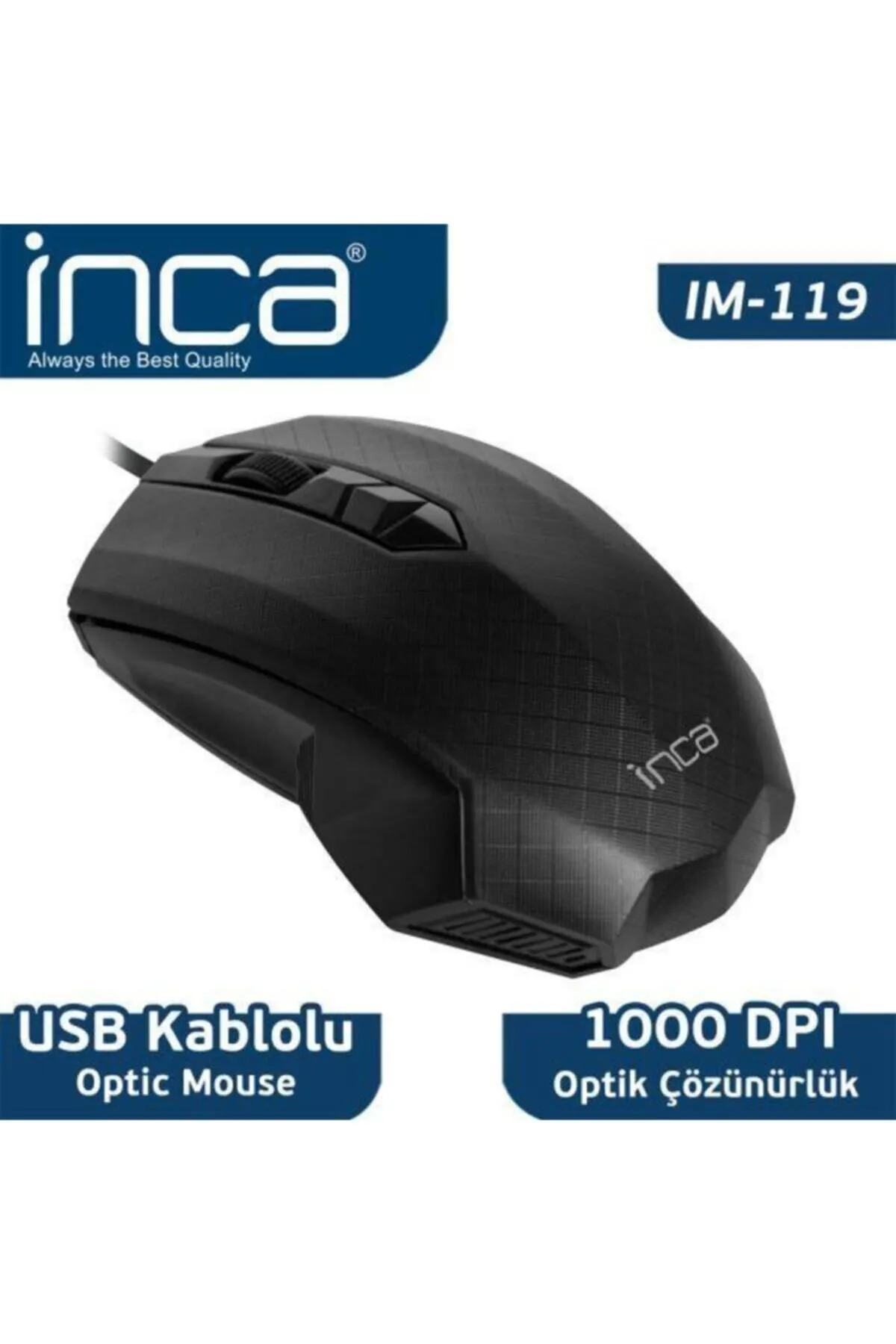 Inca Im-119 Usb Siyah Optik Mouse