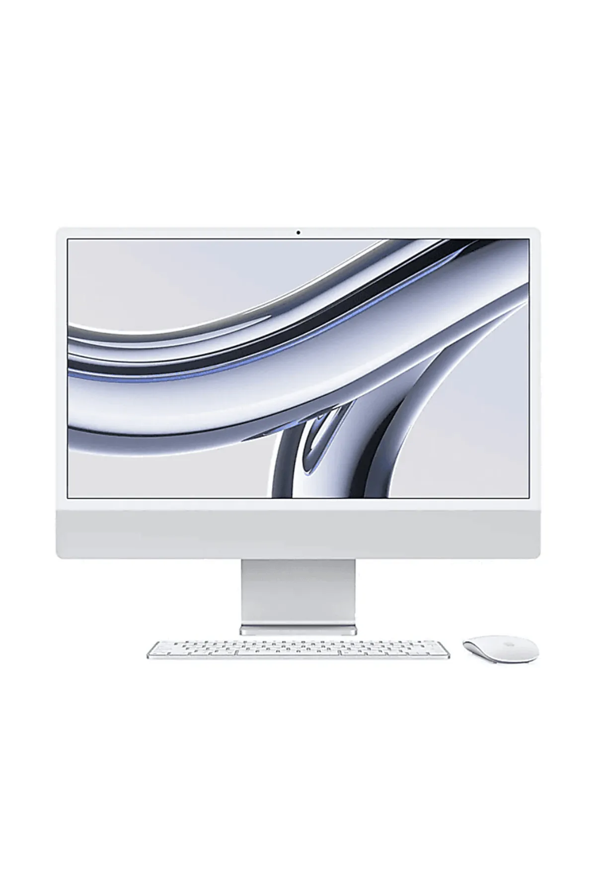 Apple iMac 24 inc 4.5K M3 8CPU 10GPU 16GB 256GB Gümüş MQRJ3TU/A