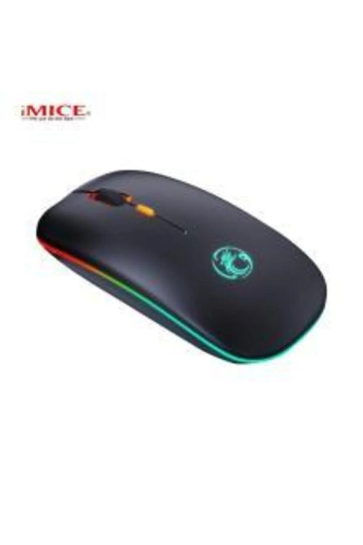 iMice Imıce Mouse Şarj Edilebilir, Kablosuz Optik Mouse 2.4 Ghz E-1300