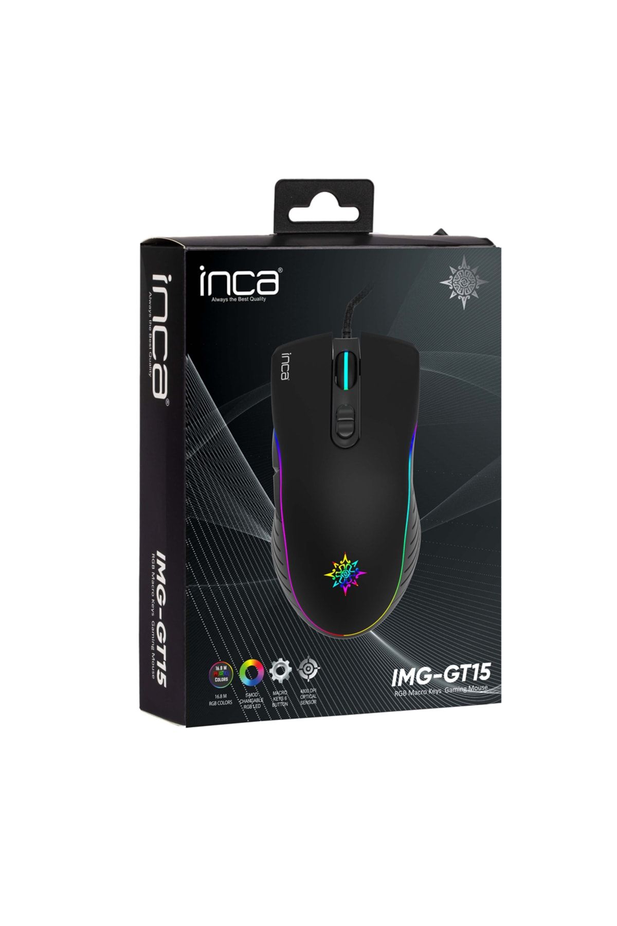 Inca Img-gt15 Rgb Işıklı Oyuncu Mouse