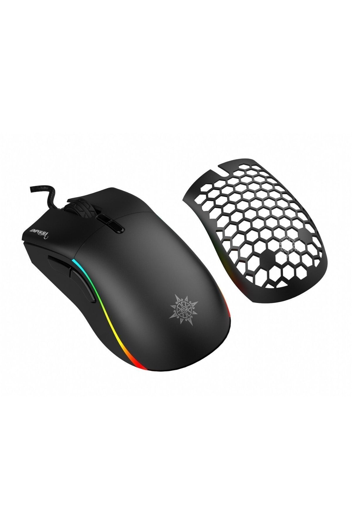 Inca Img-gt20 10.000dpı 6 Rgb Led Işıklı 7 Programlanabilir Tuş Çift Kapaklı Pro Gaming Oyuncu Mouse