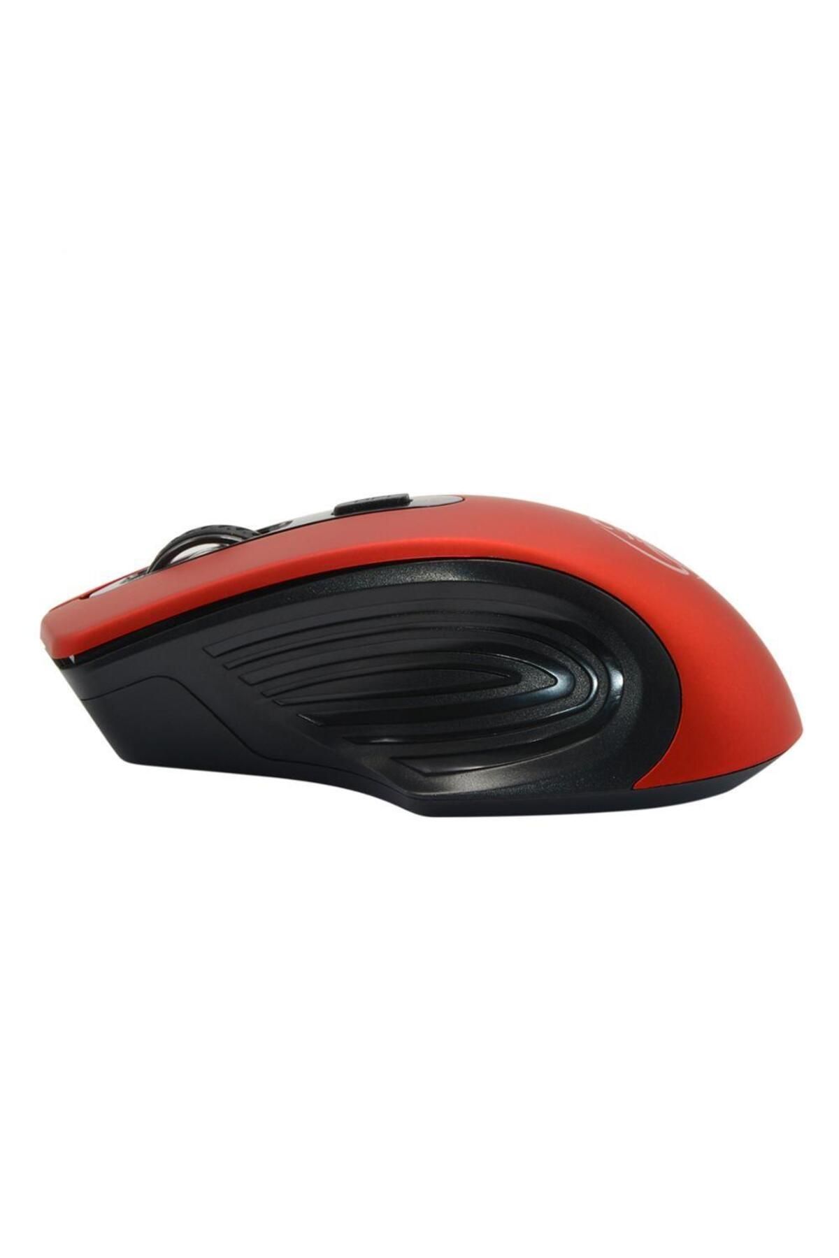 Valkyrie Imice 2000dpi Kablosuz Sessiz Silent Mouse Kırmızı