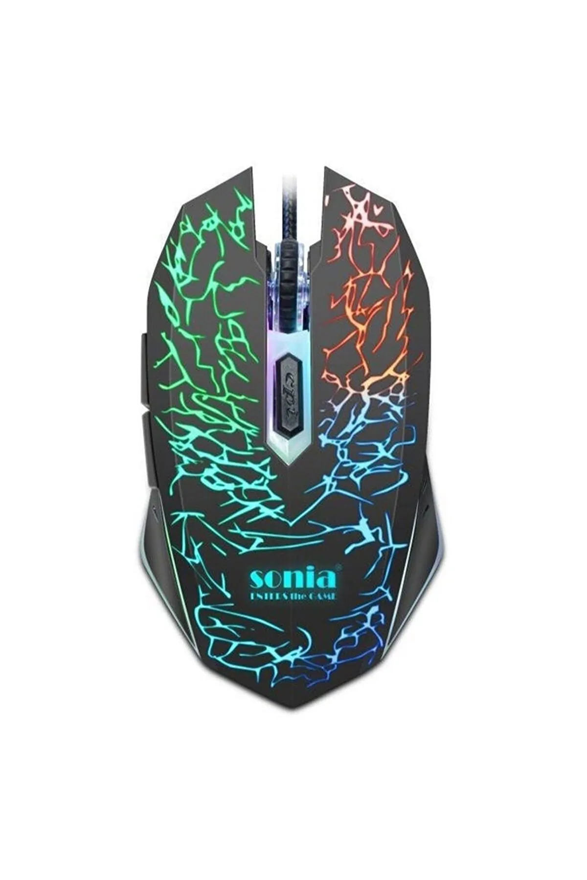 MECFC Imice X5 Oyun Mouse Kablolu Usb Optik Oyuncu Mause Ergonomik Led Işıklı Gaming