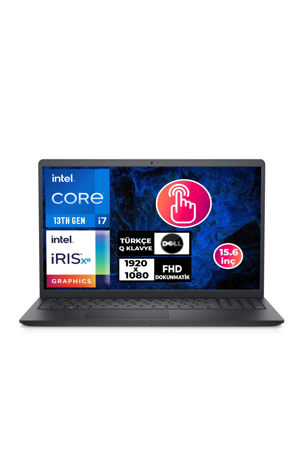 Dell INSPIRON 15 3530 i7-1355U 16GB 1TB SSD 15.6" W11P Dokunmatik Laptop I35301018U 009