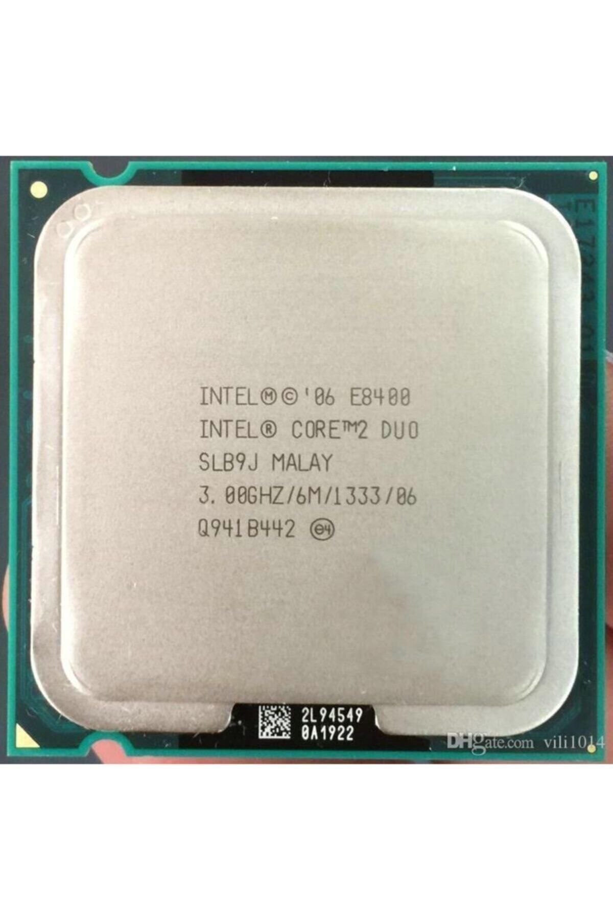 inteI Intel Core 2 Duo E8400 3.0GHz LGA775 6MB Cache 65W İşlemci (Refurbished)