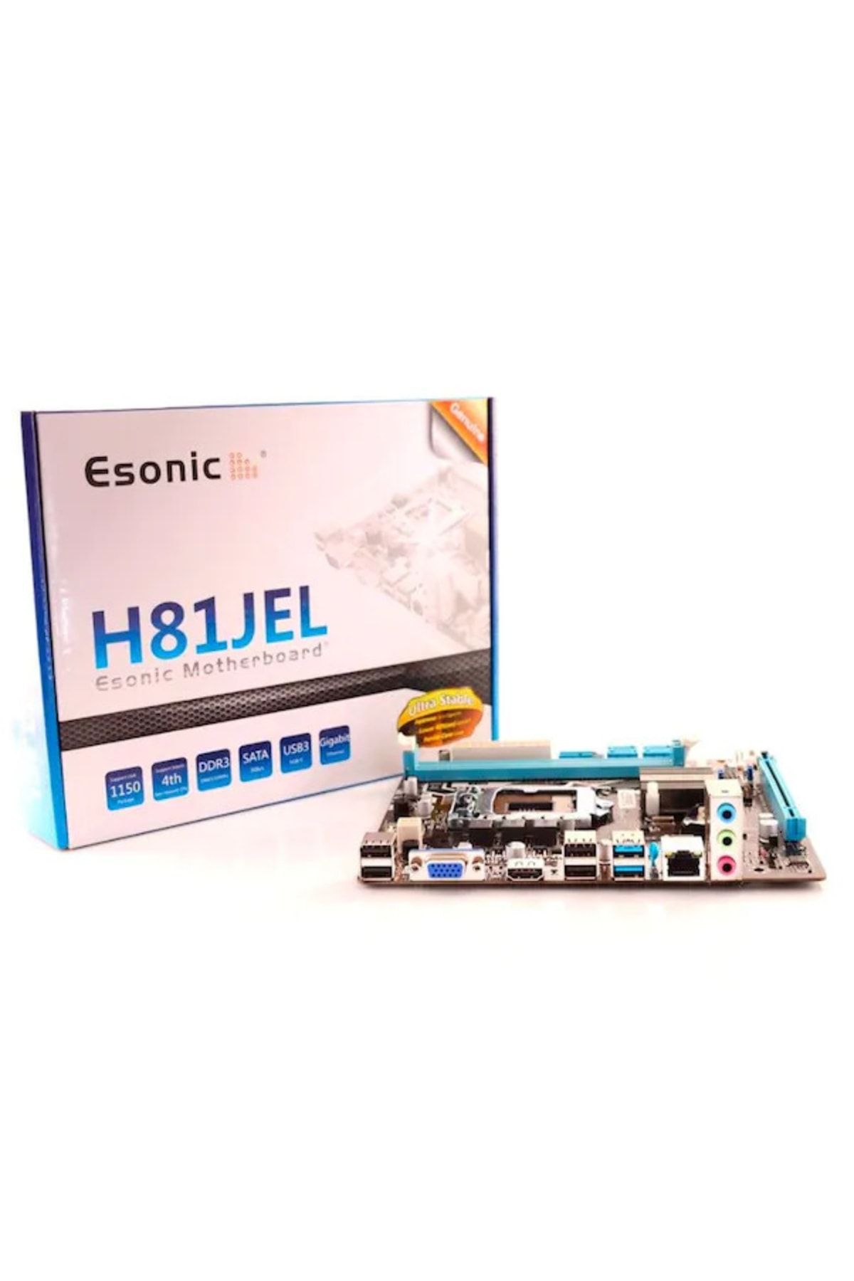 ESONIC Intel H81jel Lga 1150 Pin Anakart Ddr3 Onboard Vga Hdmı