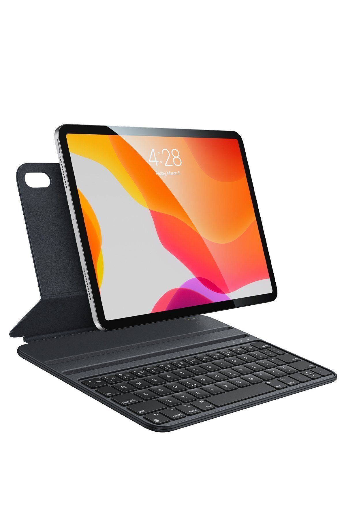 Fogy Ipad 10.nesil 2022 10.9" M1 Uyumlu Case Magic Keyboard Folio Utra Slim Klavyeli Tablet Kılıfı