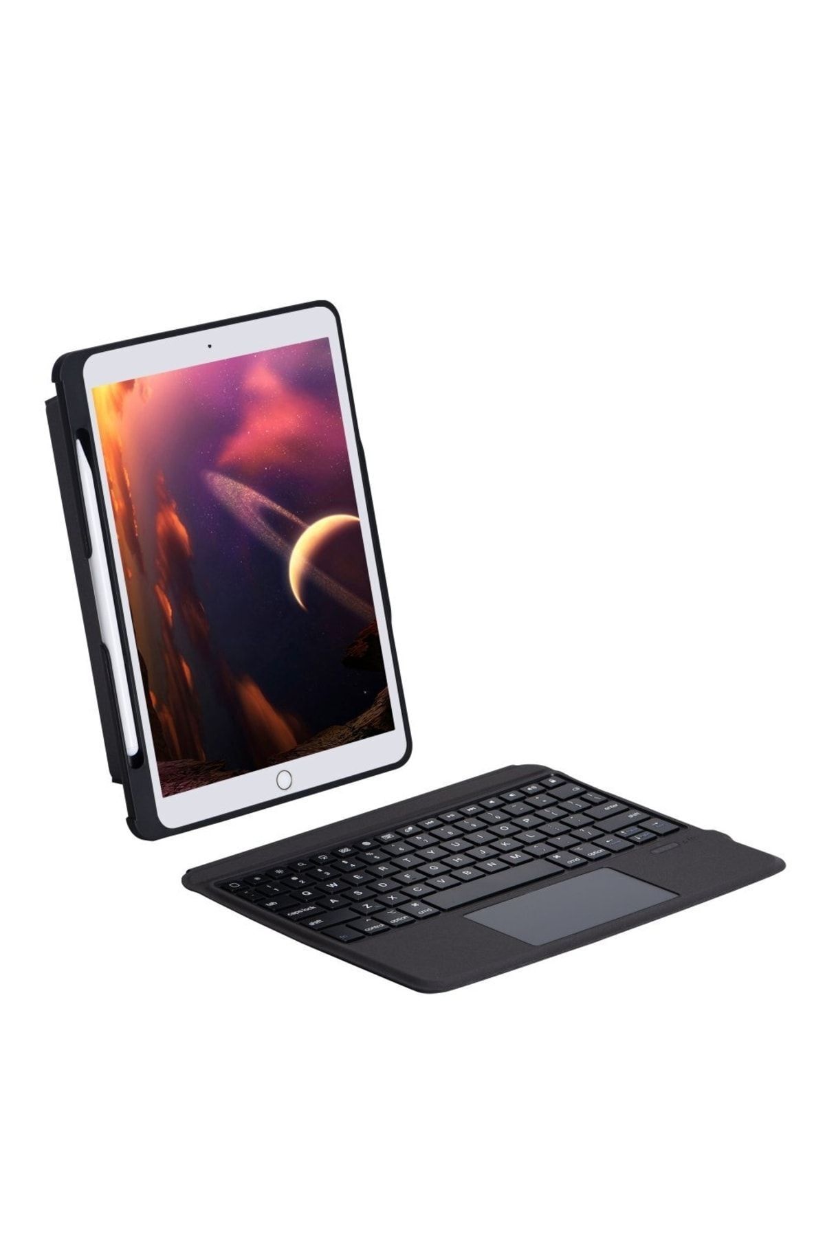 M80 Ipad 8. Ve 9. Nesil 2020 /2021 10.2 Inç Bluetooth Kablosuz Klavyeli Kılıf