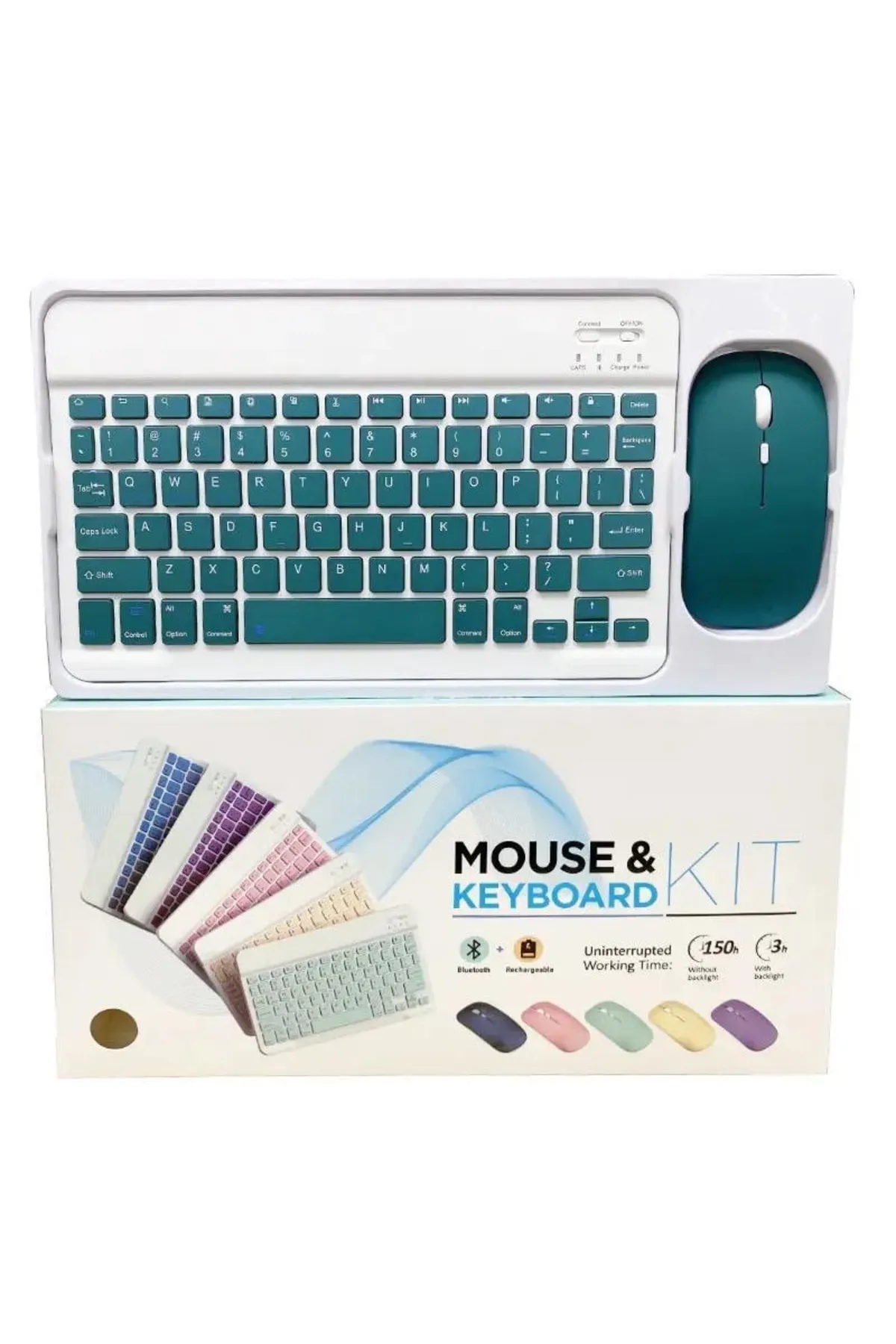 Alfa MEC Ipad Mini 3 A1599 A1600 Uyumlu Kablosuz Bluetooth Klavye Mouse Set