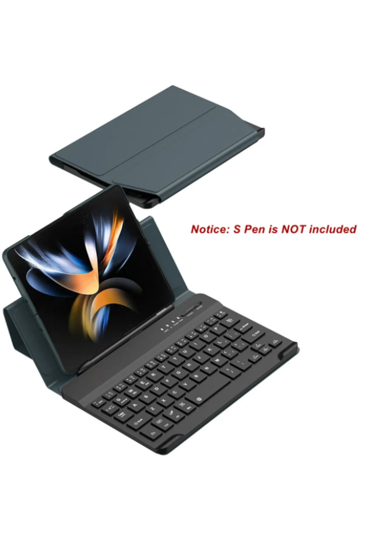 Fogy Ipad Mini 5 Standlı Bluetooth Klavye Keyboard Set