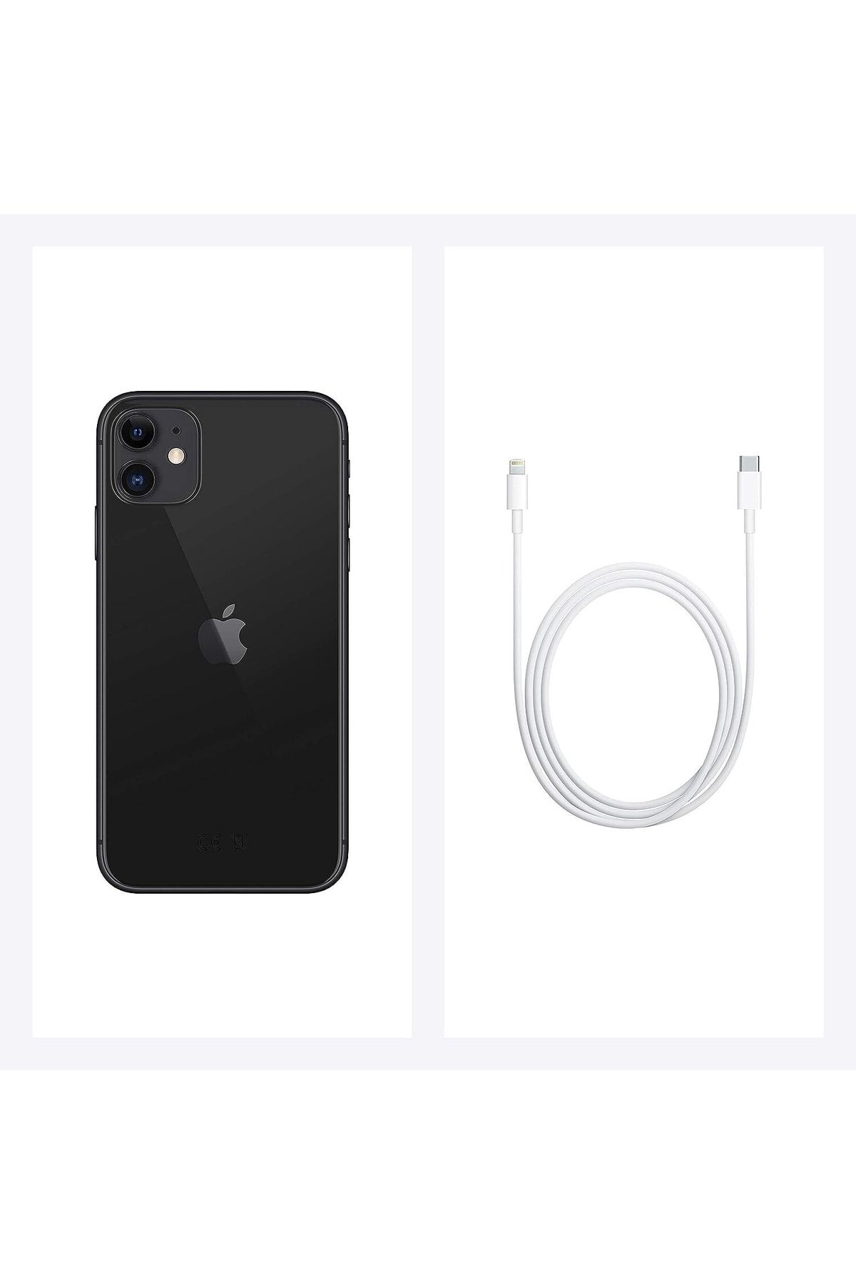 Apple iPhone 11 64 GB Siyah Cep Telefonu Aksesuarsız Kutu (Apple Türkiye Garantili)